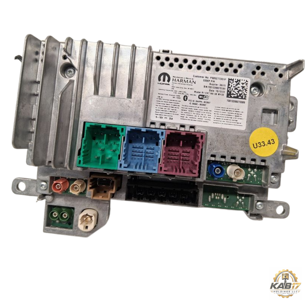 2022–2024 Jeep Grand Cherokee Wagoneer Radio Receiver OEM — view 1