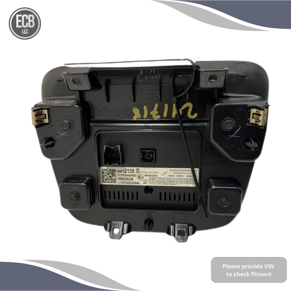 2019–2020 CHEVROLET MALIBU CONTROL PANEL CONTROLLER DISPLAY SCREEN 84567687 — view 2