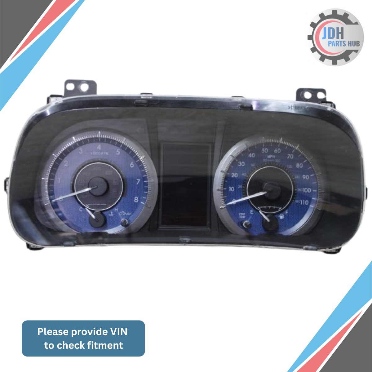2015–2016 Toyota Sienna Speedometer Cluster MPH Gauge OEM — view 1
