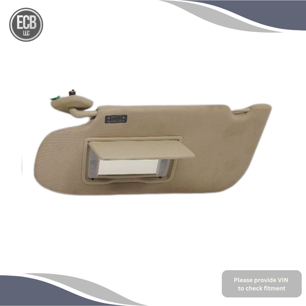 2013–2019 Ford Taurus LH Driver Sunvisor with Homelink OEM — view 2