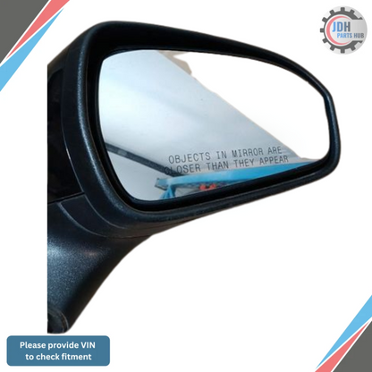 2019–2020 Ford Fusion Right Passenger Side View Door Mirror with Blind Spot Black — view 1