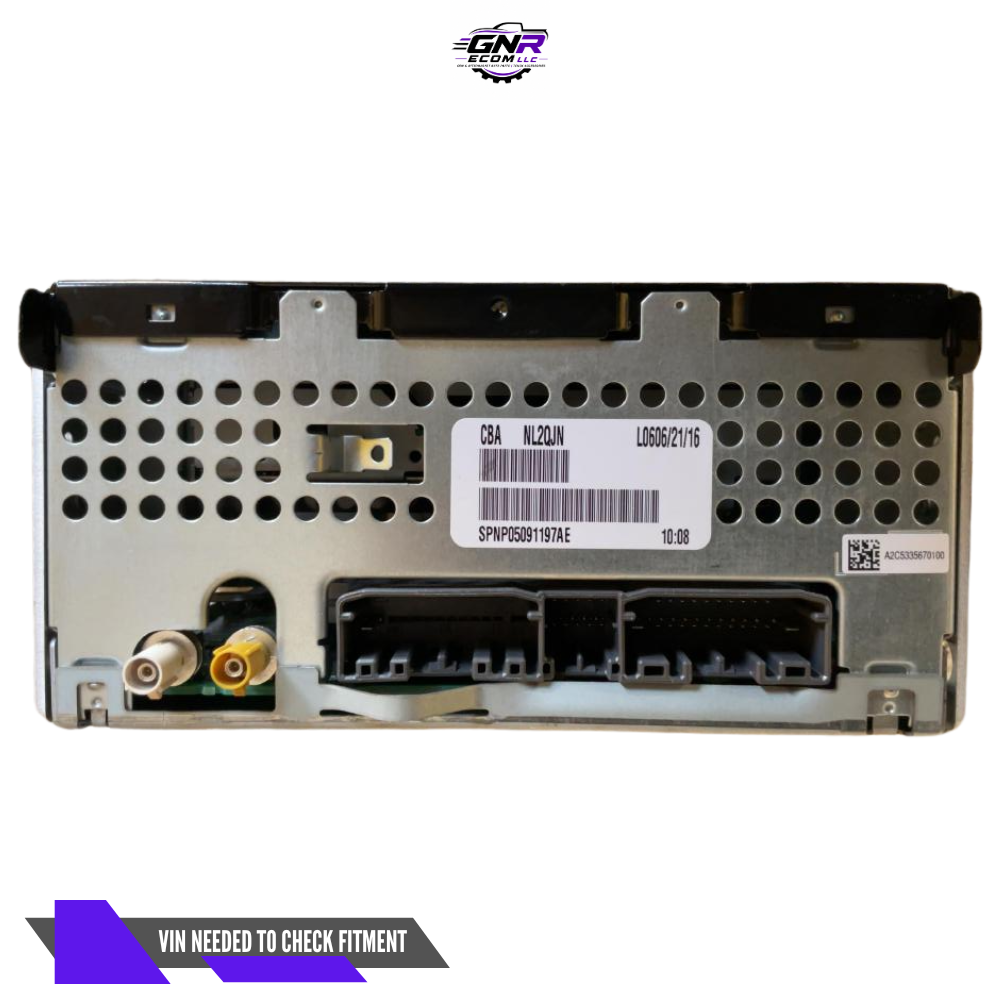 2012–2017 Jeep Patriot MP3 CD with Satellite Radio Receiver Face ID RES OEM — view 4