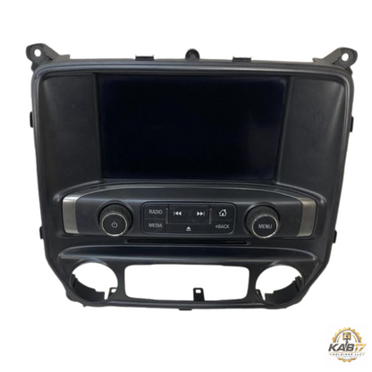 2015–2016 Chevrolet Silverado 1500 2500 Radio Control Panel Screen 23485741 OEM — view 1