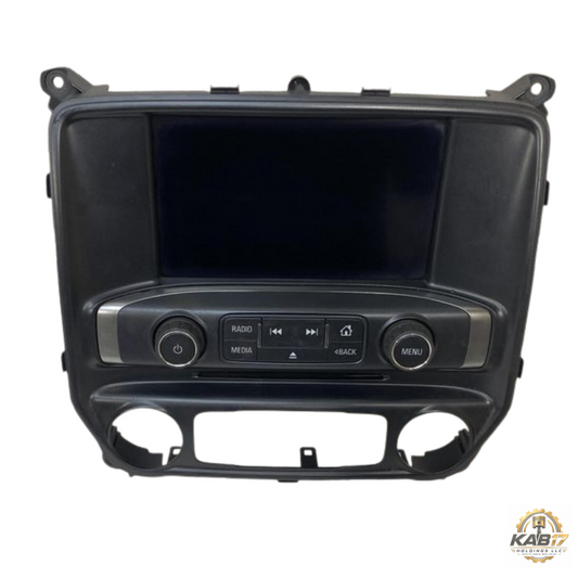 2015–2016 Chevrolet Silverado 1500 2500 Radio Control Panel Screen 23485741 OEM — view 1