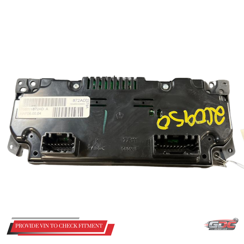 2008–2010 Chrysler 300 Climate AC Heater Temperature Control OEM — view 3