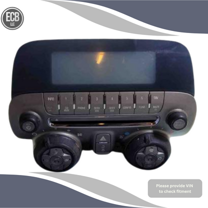 2010–2012 Chevrolet Camaro Radio Control Panel KA1 OEM — view 1