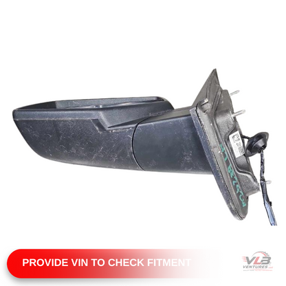 2014–2019 Chevrolet Silverado 1500 Left Driver Side View Door Mirror White — view 4