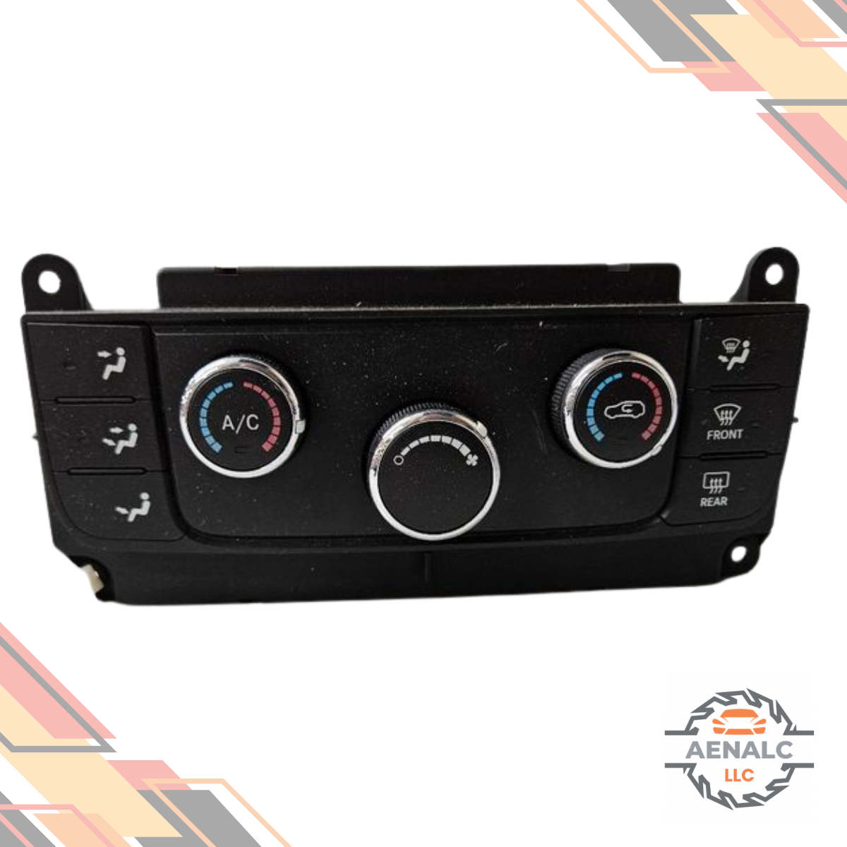 2011–2013 Jeep Grand Cherokee Manual Climate AC Heater Temperature Control — view 1