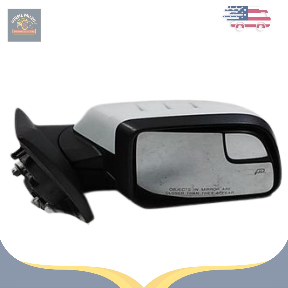 2011–2014 Ford Edge Right Passenger Side View Door Mirror Power White OEM — view 1