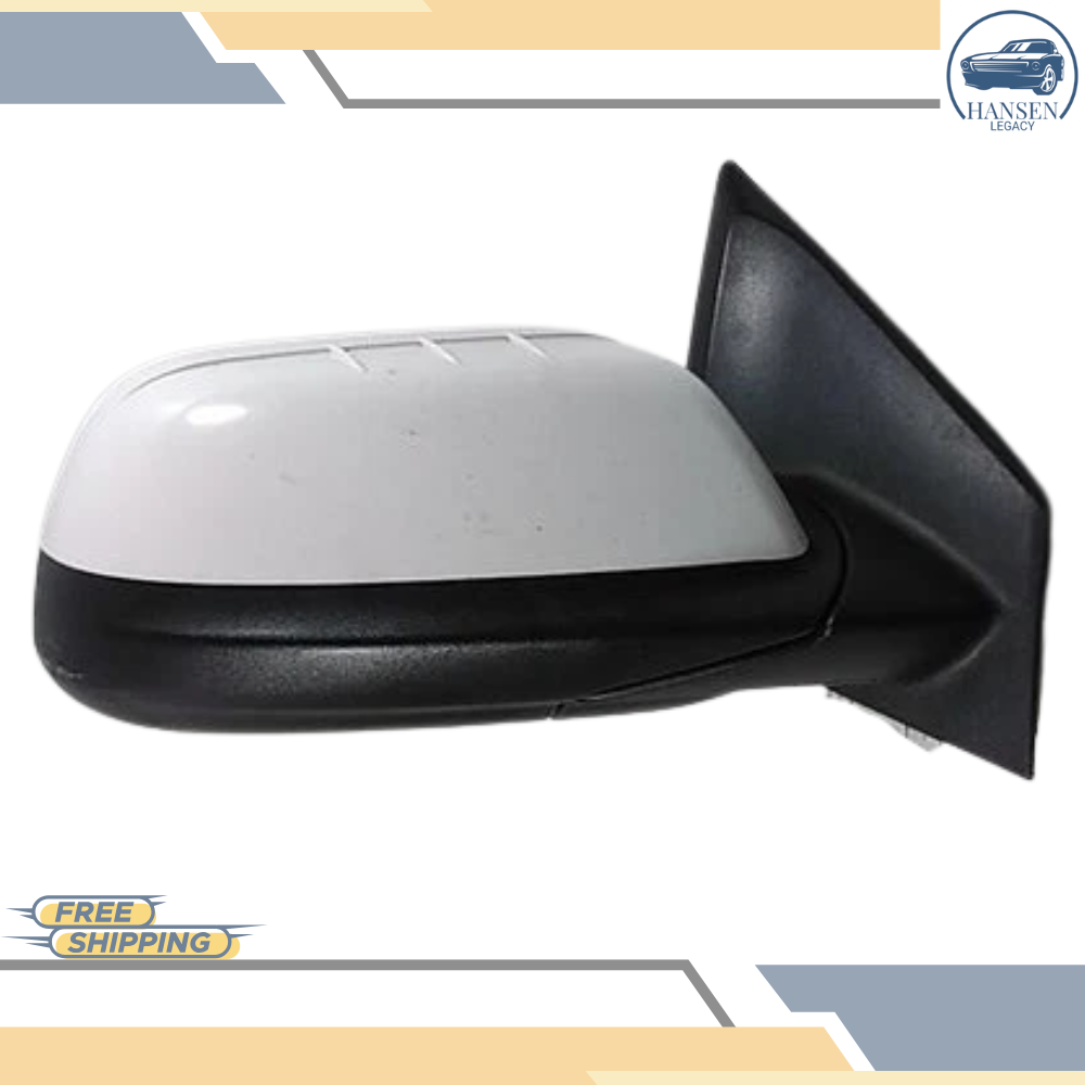 2011–2014 Ford Edge Right Passenger Side View Door Mirror Power White OEM — view 1