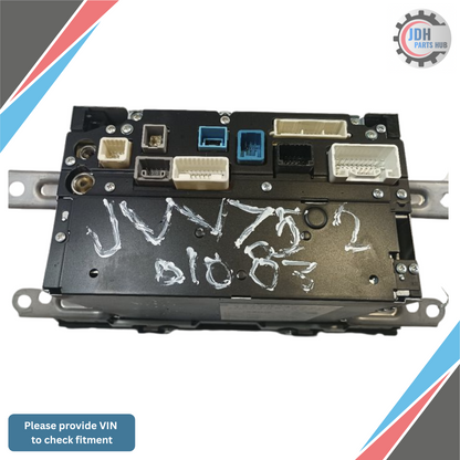 2010–2011 Toyota Prius Dash Display Screen Navigation E7022 OEM — view 2