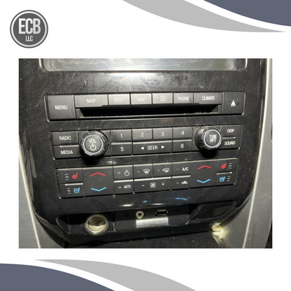 2011–2012 Ford F150 Receiver Control Panel 8" Touchscreen OEM — view 2