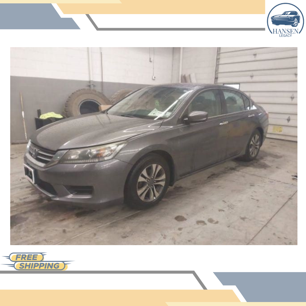 2013–2017 Honda Accord Sedan Left Driver Side View Door Power Mirror Gray LH — view 5