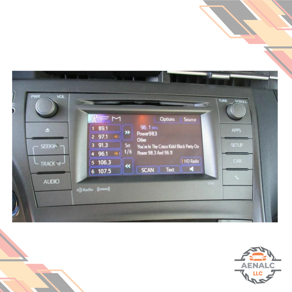 2012–2013 Toyota Camry Radio Display Receiver AM FM CD OEM — view 5