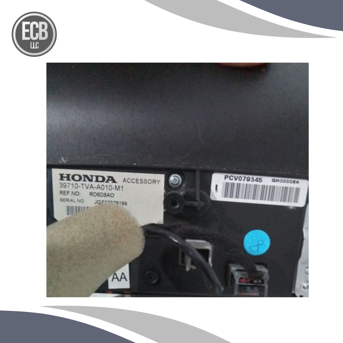 2018–2020 Honda Accord Information Display Screen OEM — view 2