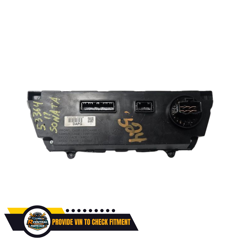 2015–2017 Hyundai Sonata Ac Heater Climate Control Temperature Control — view 2