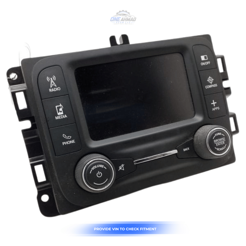 2015–2017 Jeep Renegade Radio Receiver 5" Display Screen with Satellite OEM — view 1