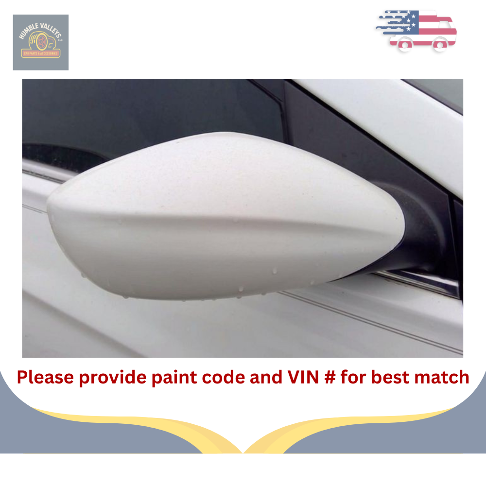 2011–2014 Hyundai Sonata Right Passenger Side View Door Mirror Assembly RH White — view 1