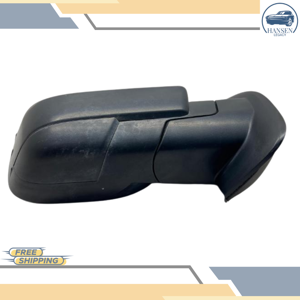 2017–2023 Nissan Titan Right Passenger Side Manual Mirror Assembly Black OEM — view 3