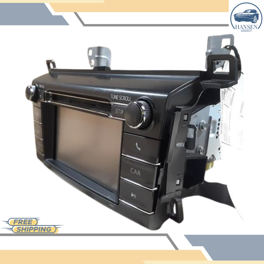 2013–2014 Toyota RAV4 Radio Display & Receiver Screen CD 100071 OEM — view 2