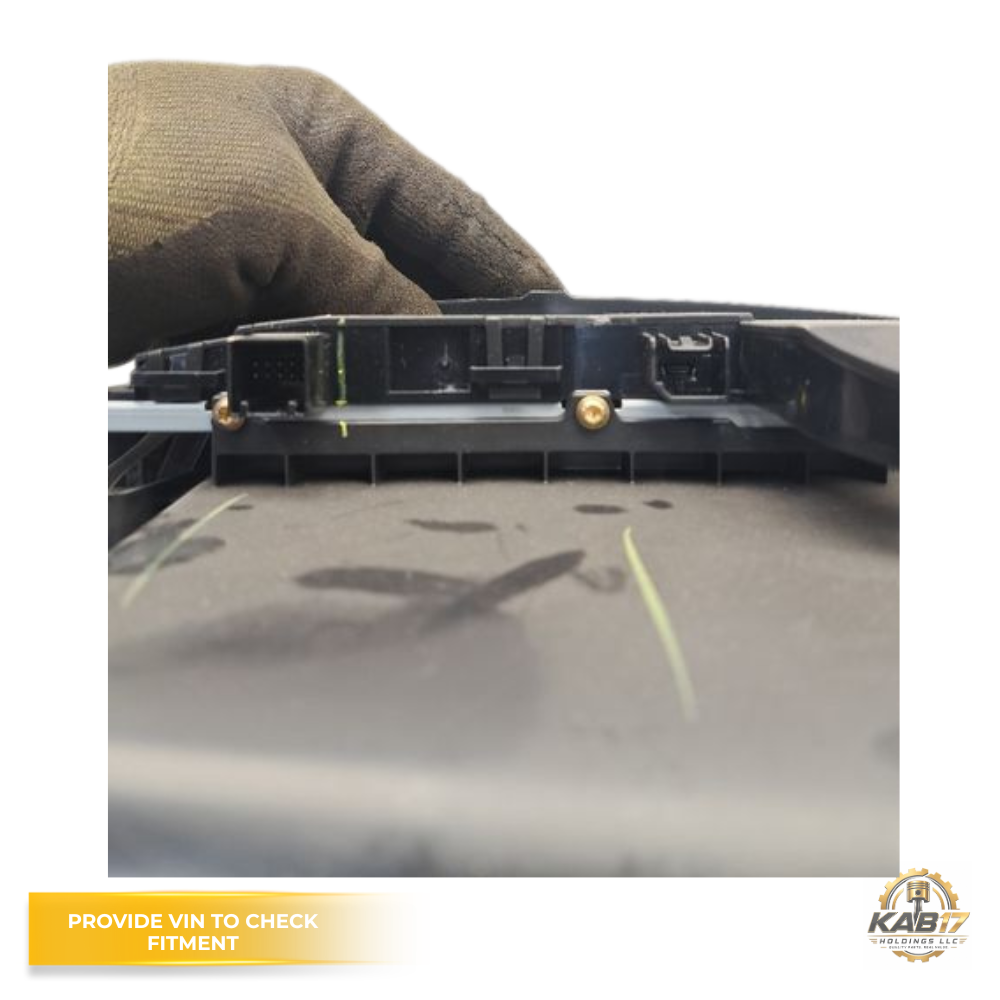 2017–2020 Chevrolet Tahoe Radio Control Panel With Display Screen OEM — view 3