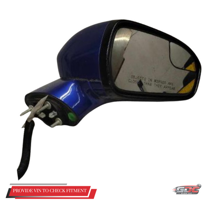 2013–2014 Ford Fusion Passenger Side Power Heated Door Mirror Assembly OEM — view 2