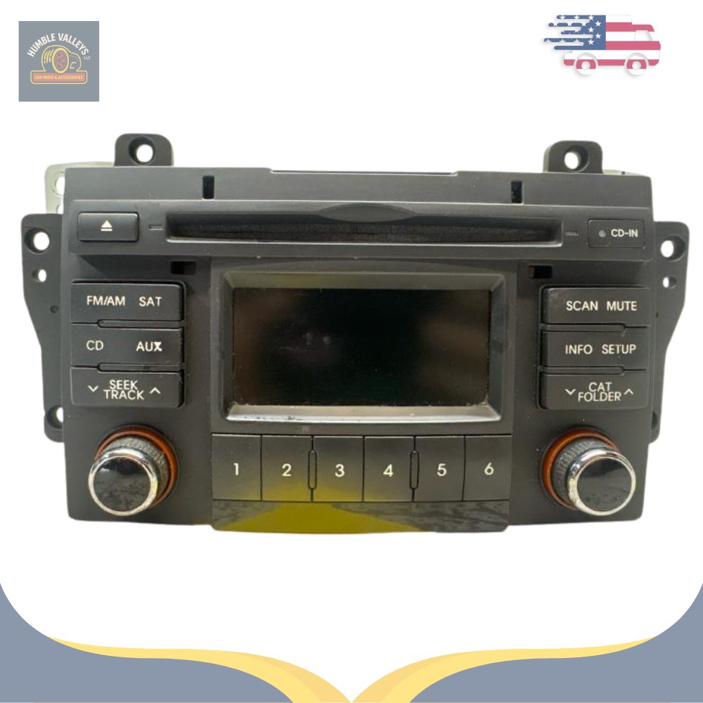 2010–2013 KIA Forte SDN CPE Radio AM FM CD MP3 Satellite Bluetooth Receiver OEM — view 1