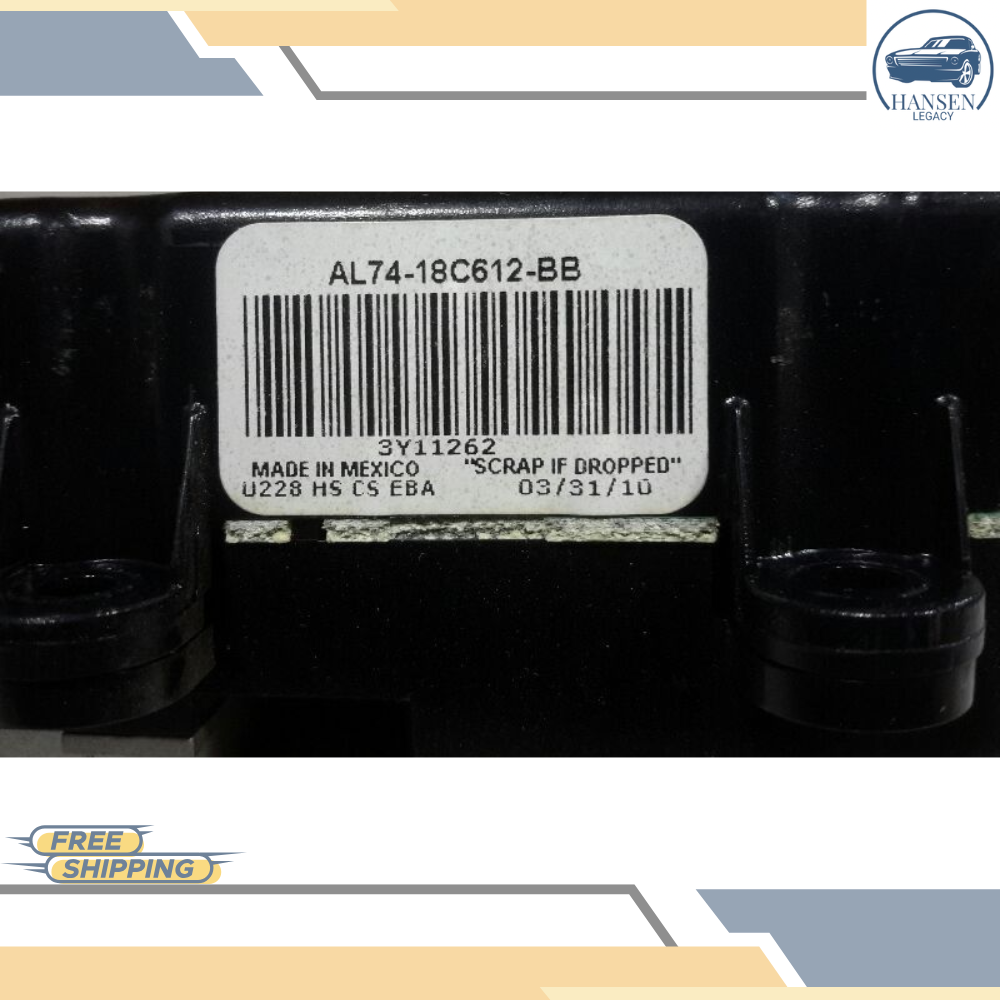 2007–2010 Lincoln Navigator Climate AC Heater Auto Temperature Control OEM — view 3