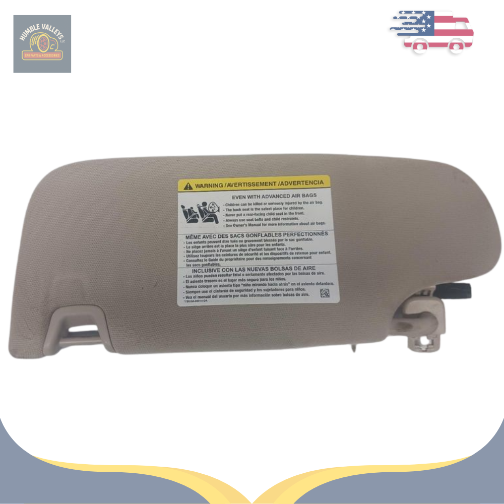 2018–2020 Lincoln MKZ Passenger RH Sun Visor OEM — view 1