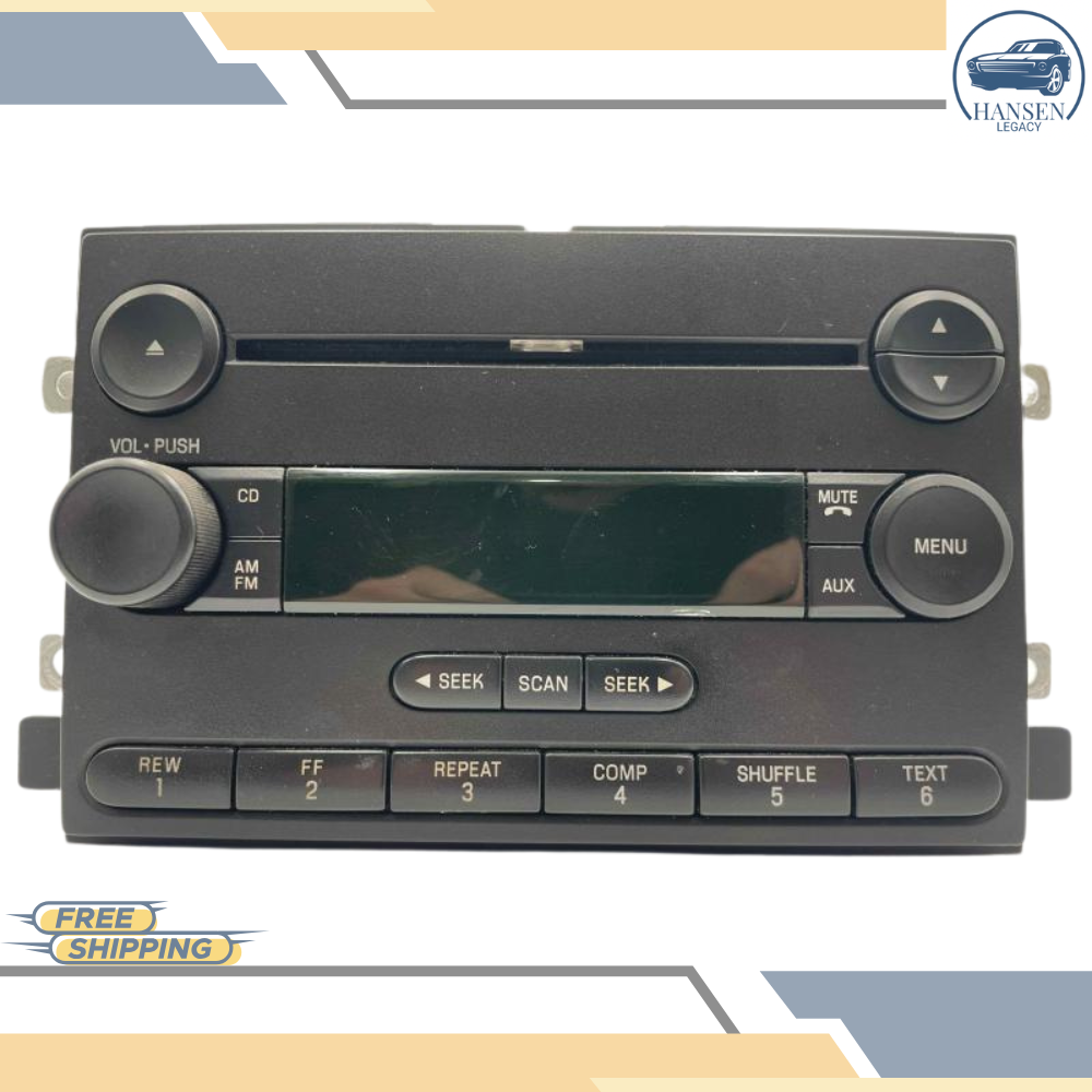 2005 Ford Mustang Radio Receiver ID 5F9T-18C869-AG OEM 05 TESTED — view 1