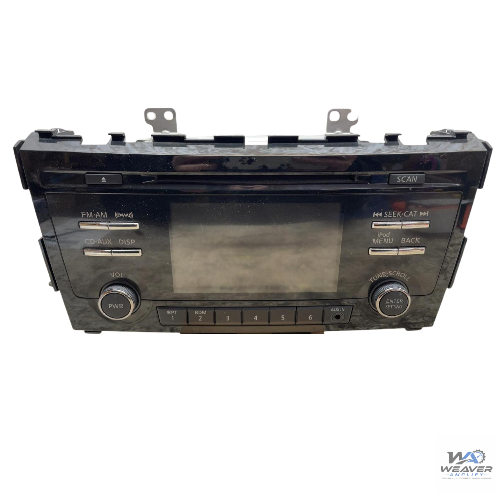 2013–2015 NISSAN ALTIMA SEDAN AM FM CD RADIO RECEIVER without NAVIGATION 5" DISPLAY — view 1