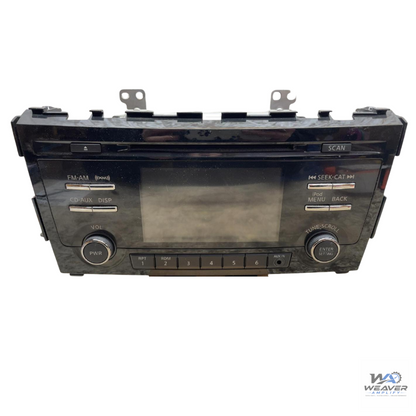 2013–2015 NISSAN ALTIMA SEDAN AM FM CD RADIO RECEIVER without NAVIGATION 5" DISPLAY — view 1
