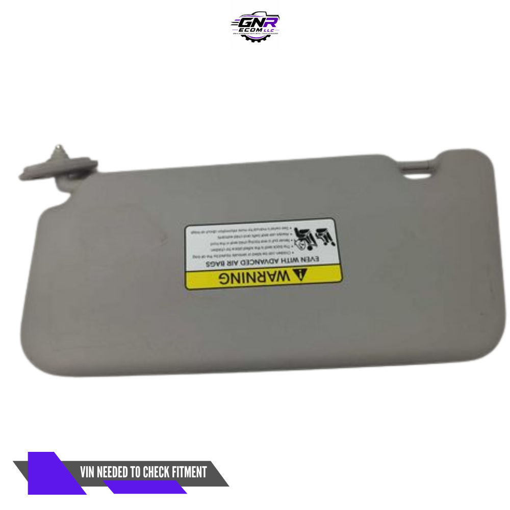 2020–2022 Kia Soul RH Passenger Sunvisor Sun Visor with Mirror OEM — view 1