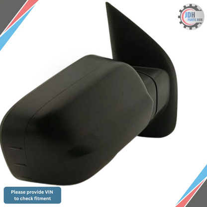 2017–2023 Nissan Titan Right Passenger Side Manual Mirror Assembly Black OEM — view 3