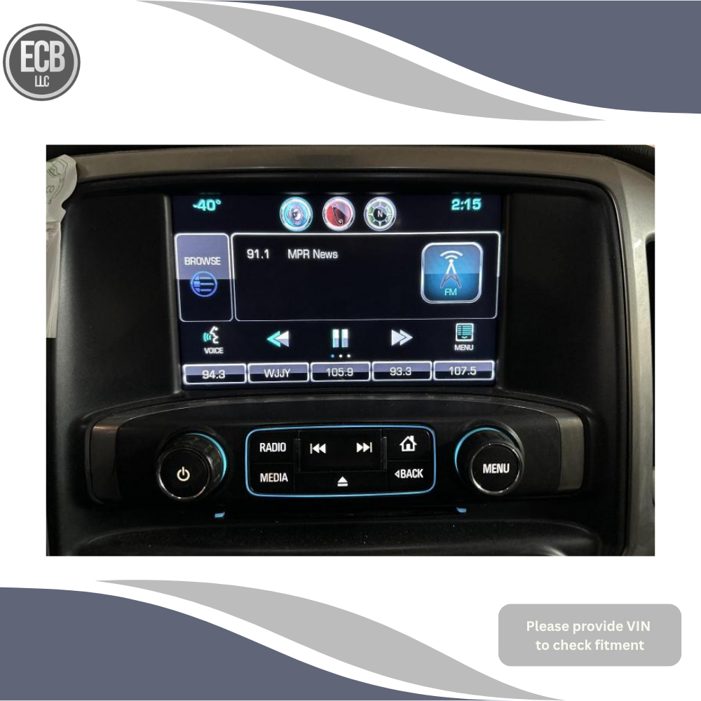 2014–2015 Chevrolet Silverado 1500 2500 3500 Radio Control Panel OEM — view 3