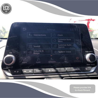 2019–2022 Nissan Altima Radio Receiver Display Screen without Navigation OEM — view 2
