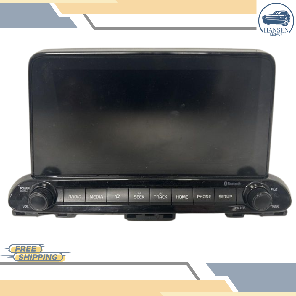 2019–2020 Kia Forte AM FM Radio Receiver Display Screen without Navigation OEM — view 1