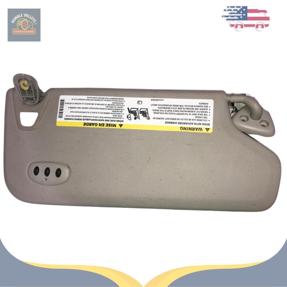 2011–2020 Dodge Journey LH Driver Sunvisor Sun Visor with Homelink OEM — view 1