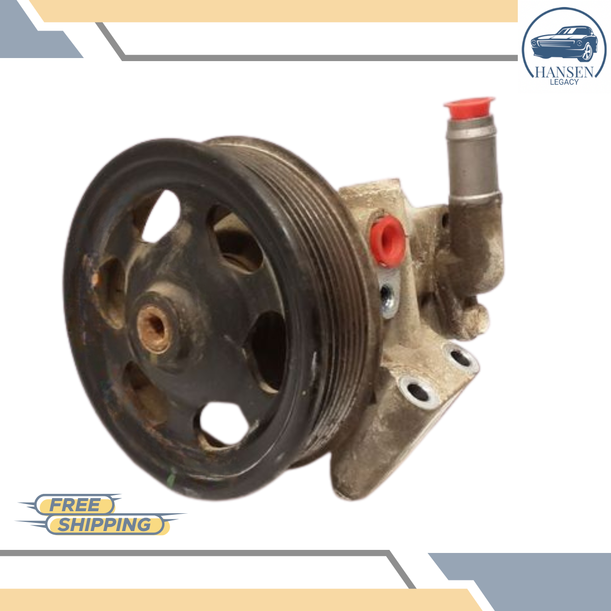 2017–2019 Ford F250 F350 F550 Power Steering Pump Super Duty 6.7L — view 4