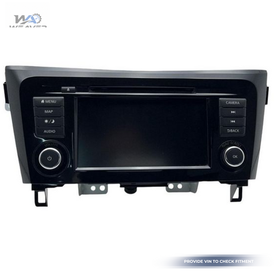2018–2020 Nissan Rogue Radio Receiver Navigation With Display Screen OEM — view 1