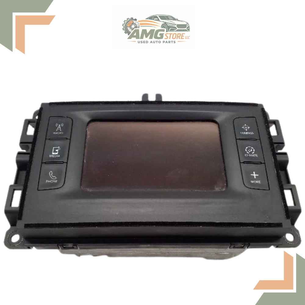 2014 Jeep Grand Cherokee AM FM Satellite Radio Receiver with Display Screen OEM — view 1