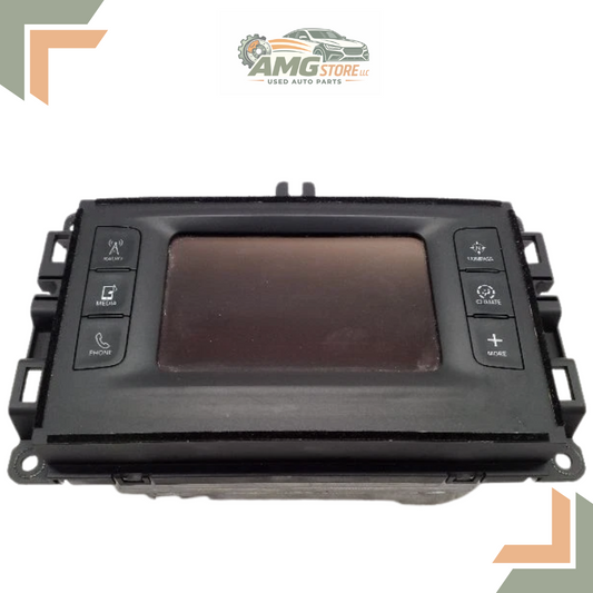2014 Jeep Grand Cherokee AM FM Satellite Radio Receiver with Display Screen OEM — view 1