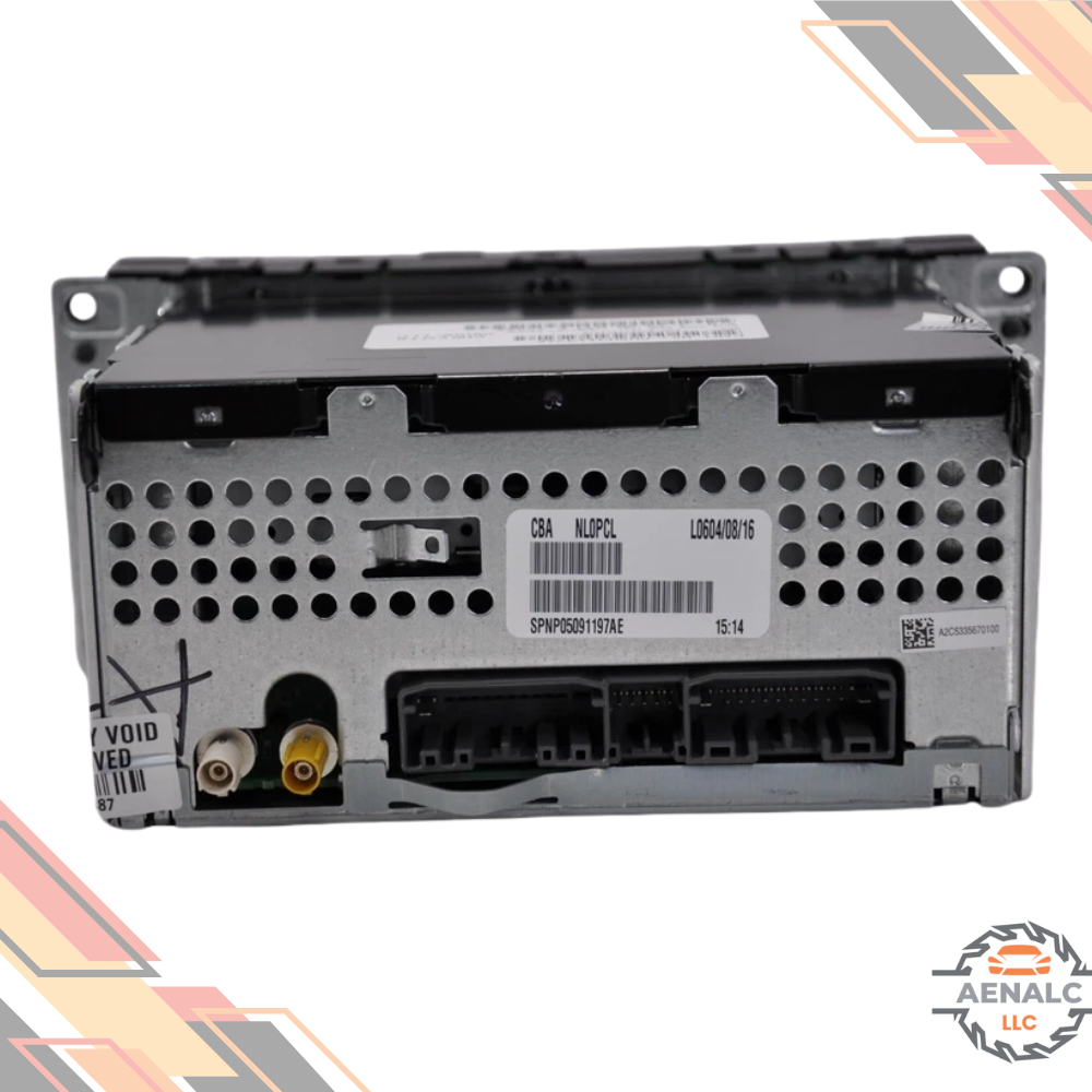 2012–2017 Chrysler Dodge Jeep Radio CD MP3 Player Aux Sirius MP3 Code OEM — view 3