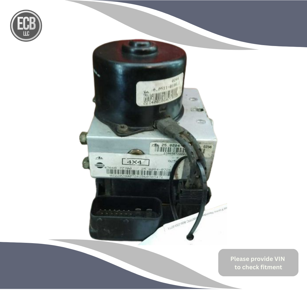 2001–2002 Nissan Frontier Xterra ABS Anti Lock Brake Pump Assembly 4X4 OEM — view 1