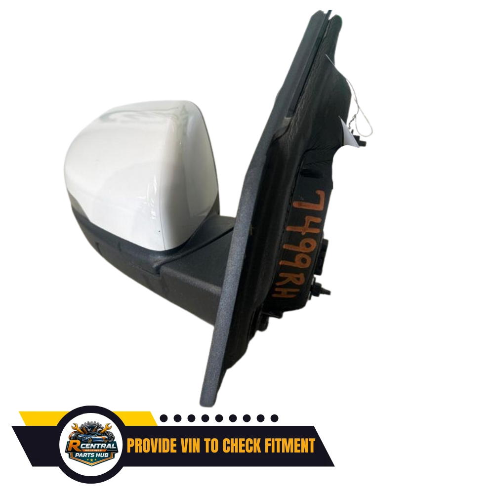 2015–2018 Ford Edge Right Passenger Side Door Mirror Assembly White Heated OEM — view 4