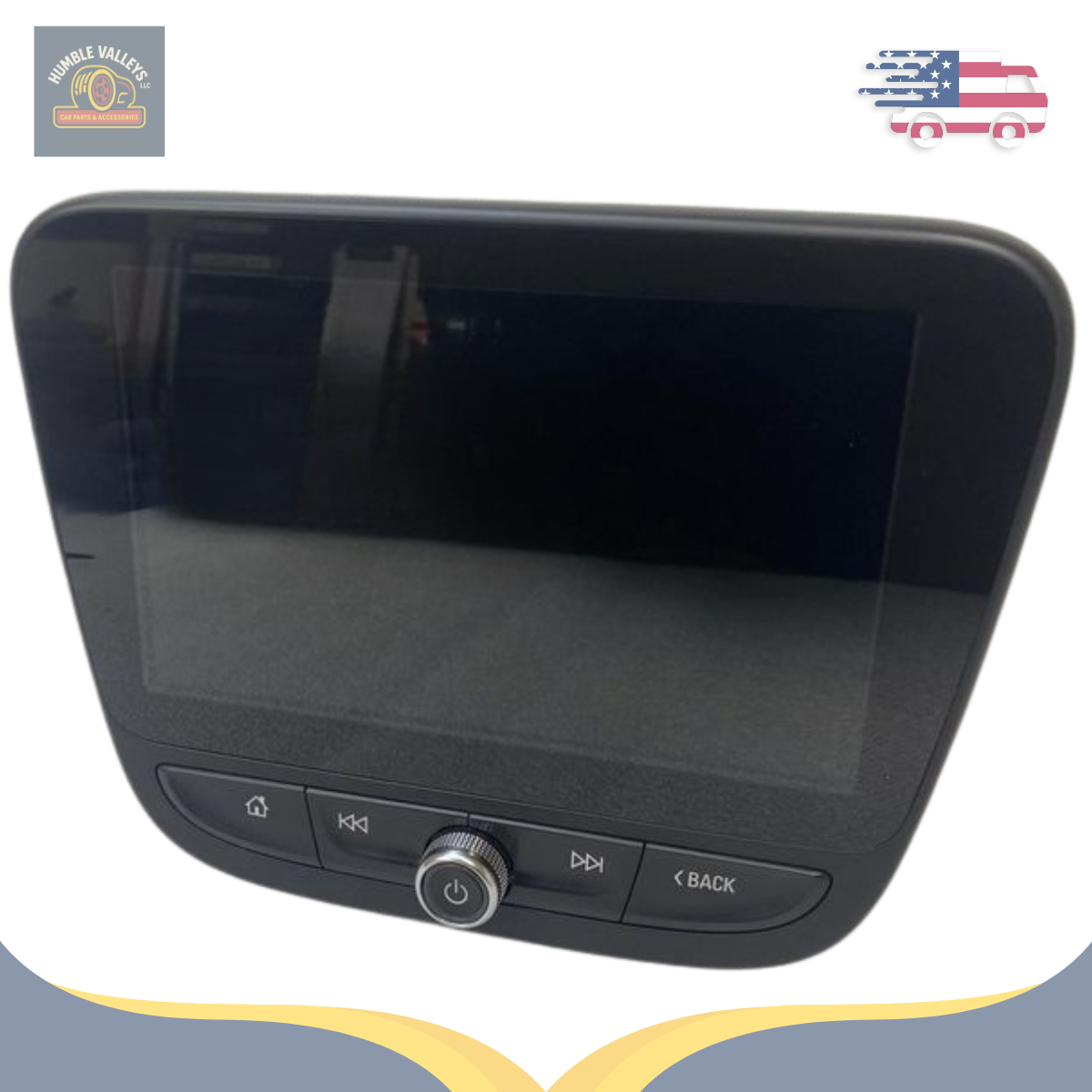 2019–2023 Chevrolet Equinox/Malibu Radio Info GPS TV 7" Front Center Display Screen — view 3