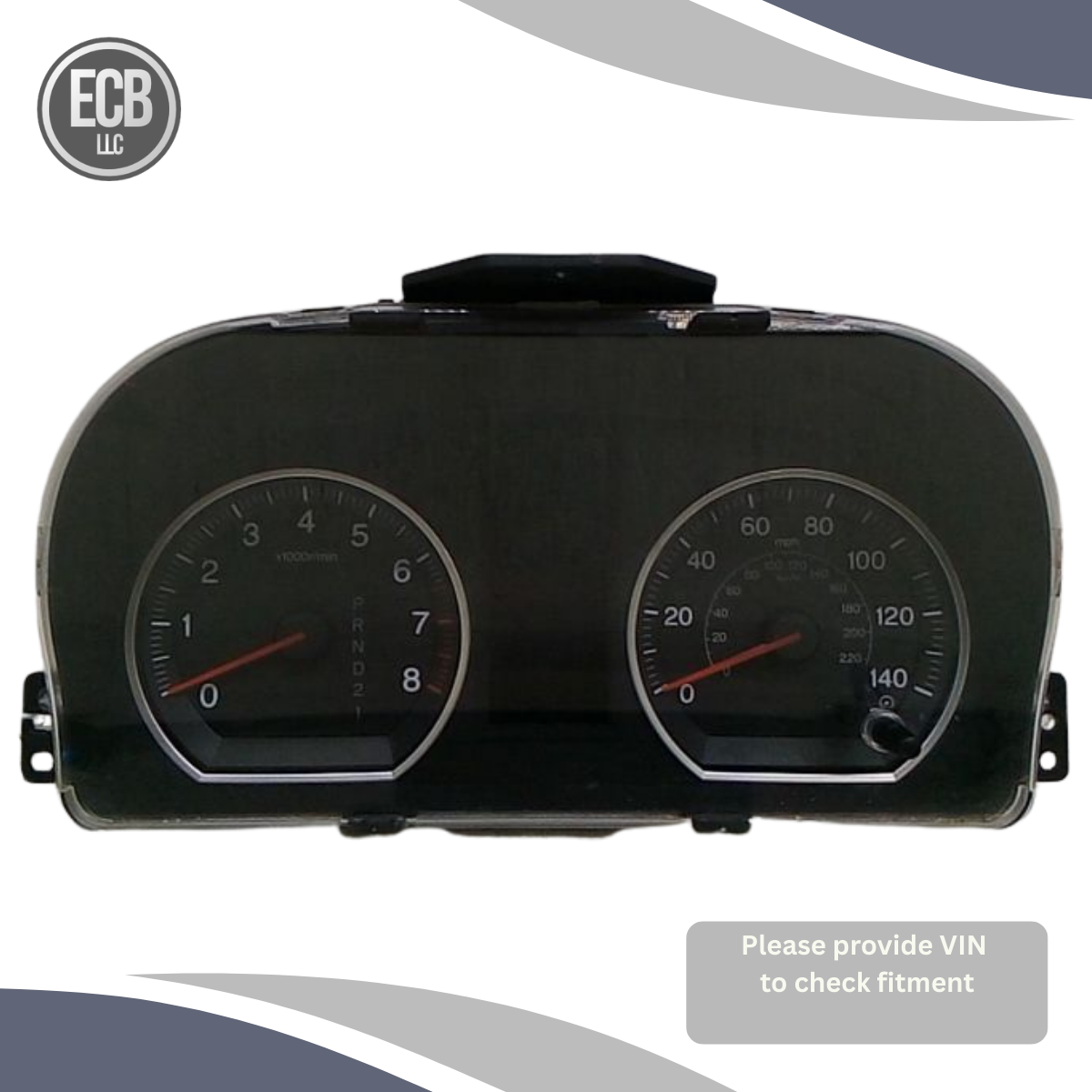 2007–2009 Honda CR-V AWD Speedometer Cluster MPH Gauge Instrument Panel OEM — view 1