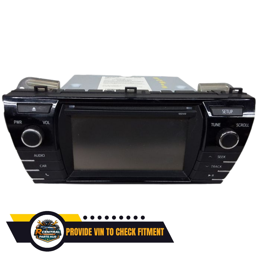 2014–2016 Toyota Corolla Touchscreen Display & Receiver OEM — view 1