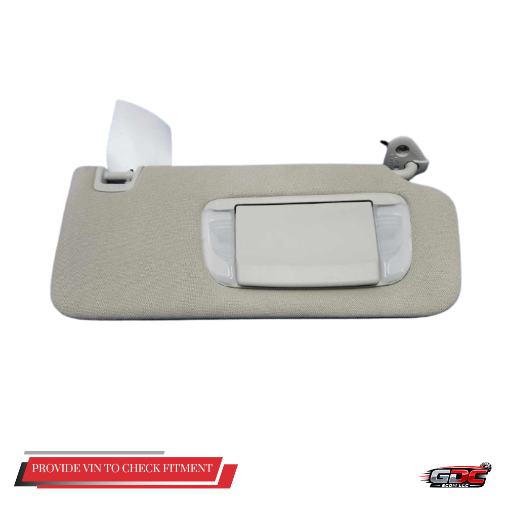 2020–2025 Subaru Legacy Passenger RH Sun Visor Gray OEM — view 4