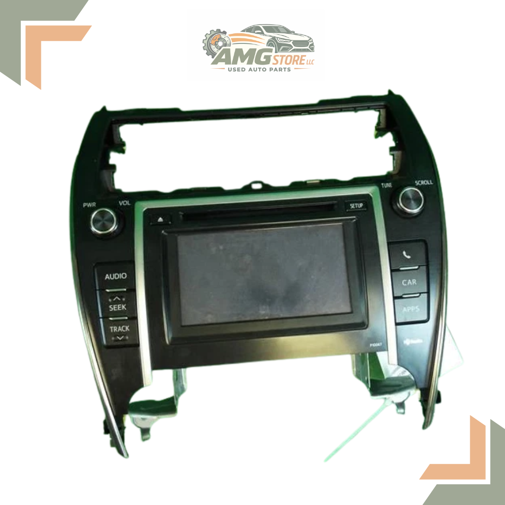 2012–2013 Toyota Camry Radio Receiver AM-FM-CD OEM P10067 — view 1